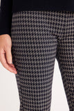 Liv Houndstooth Pant / Navy